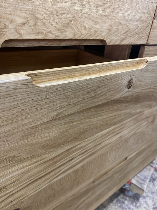 Komoda debowa 130x120x50
