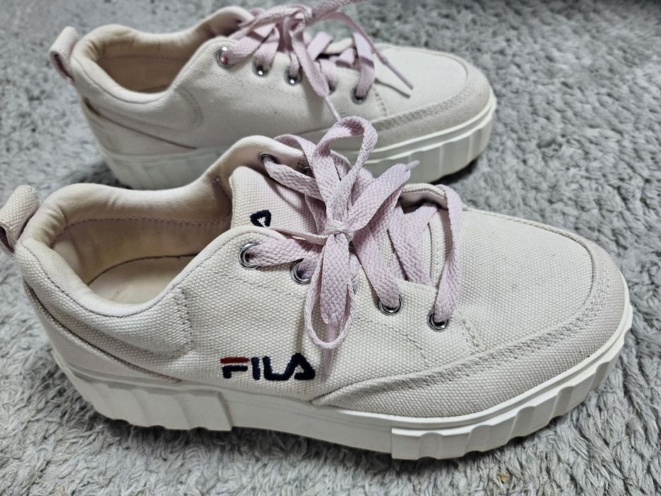 Fila różowe trampki 37