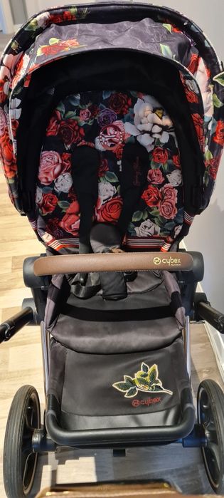 Cybex Priam  Spring Blossom Dark