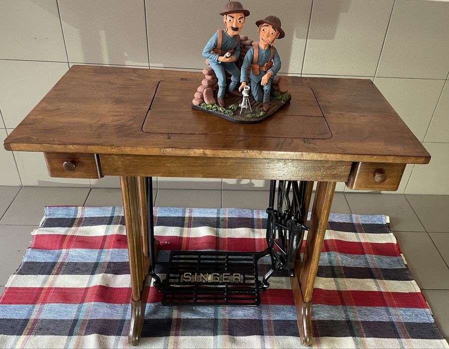 Singer centenária, restaurada