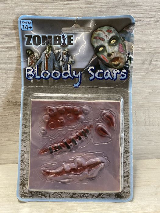 Krwawe blizny akcesoria na hallowen