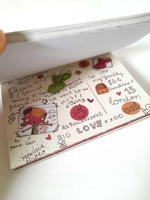 Bloco de papel Petite Parisienne scrapbooking