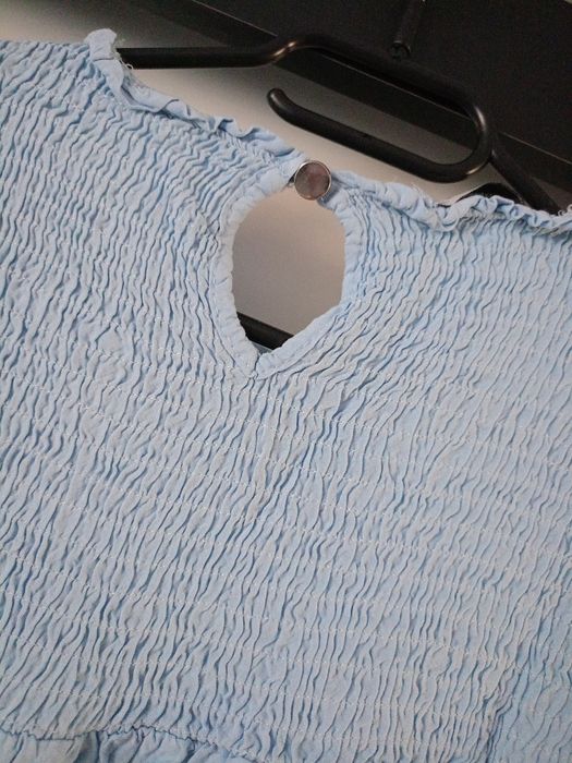 Bluzka/koszula błękit XL sztos wiosna