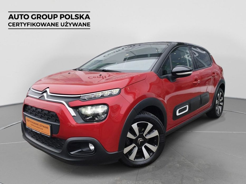 Citroën C3 Shine, Tempomat, LED, Apple CarPlay, Po wymianie rozrządu,Salon Polska