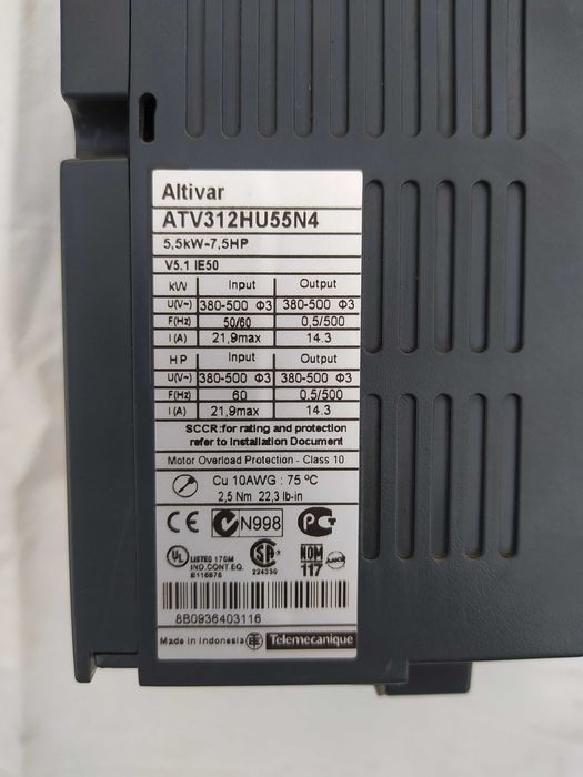 Перетворювач частоти Altivar (Schneider Electric)