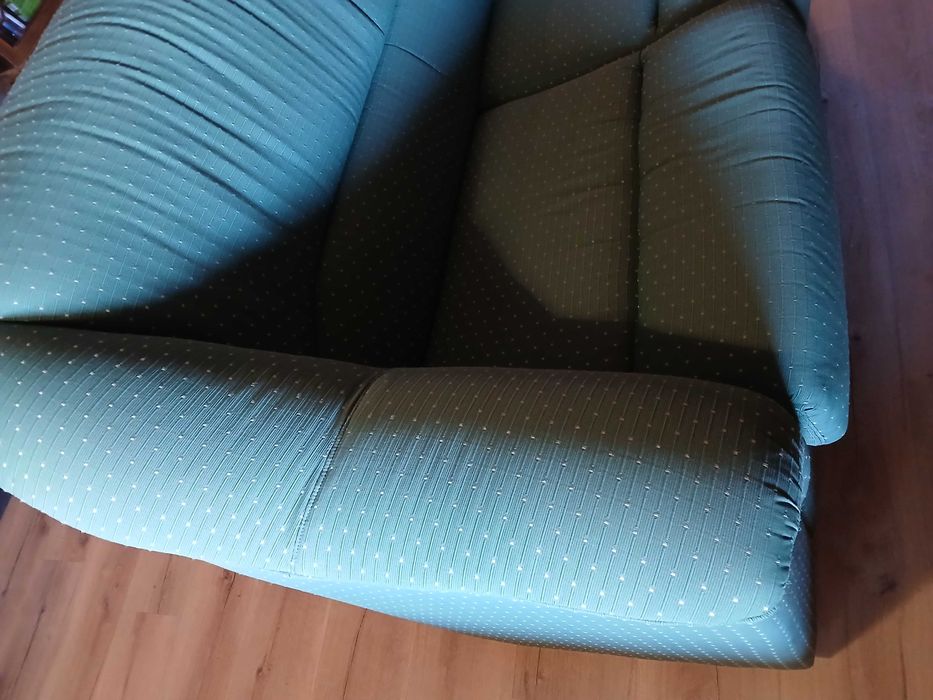 Sofa-cama verde optimo estado