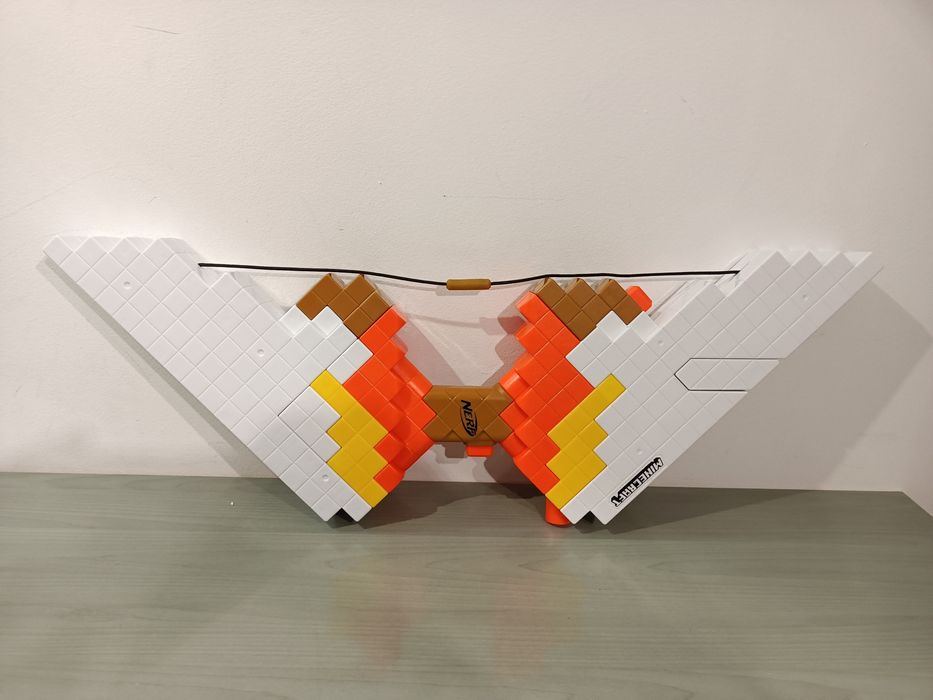 Nerf Minecraft wyrzutnia kusza zabawka dla dzieci