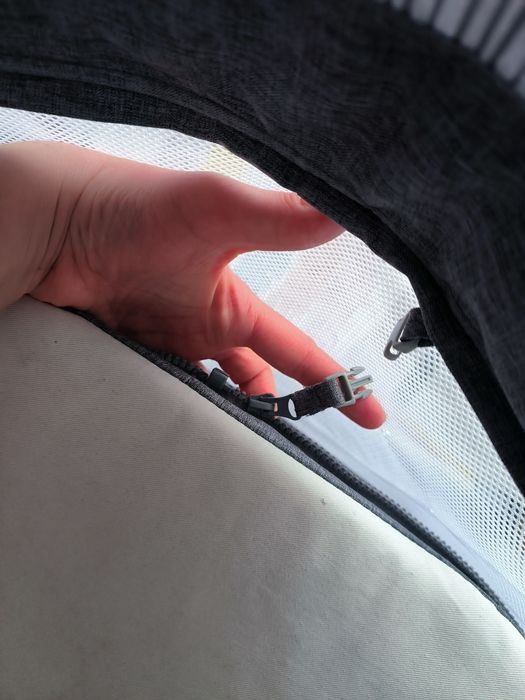 Kinderkraft SOFI dwupoziomowe  turystyczne łóżeczko 4w1 - bujak,