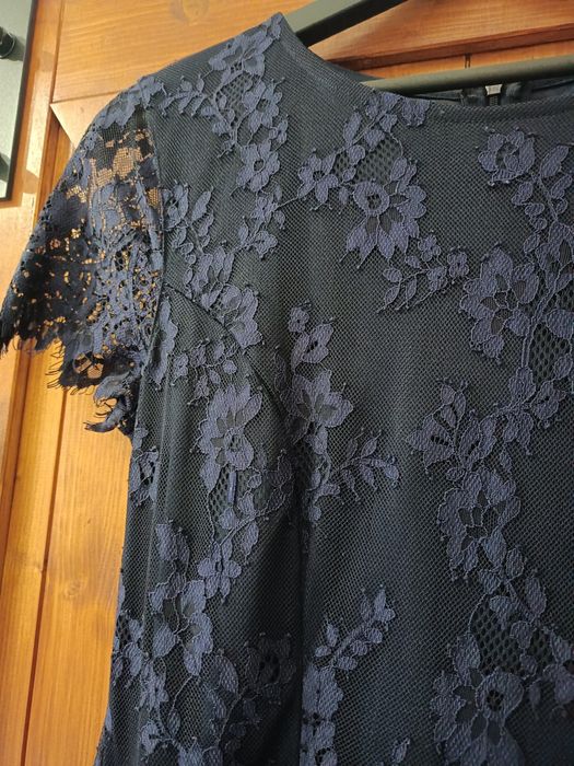 Mohito M 38 elegancka koronkowa sukienka z podszewką