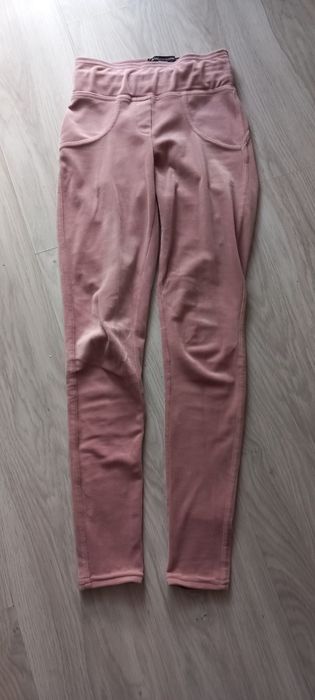 Leginsy welurowe push up