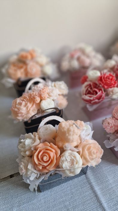 3 форми силіконові для свічок та шоколаду