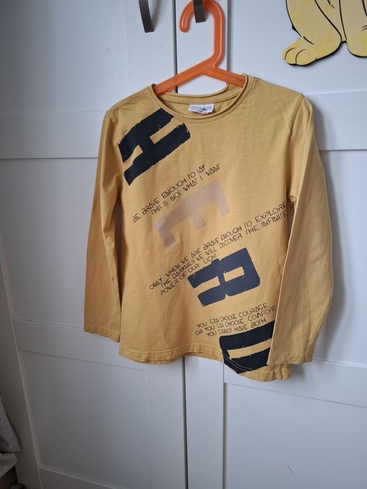 Bluzka z długim rękawem r.128 Coccodrillo Next  KappAhl