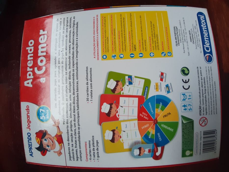 Jogo "Aprendo a comer"424444454251407361