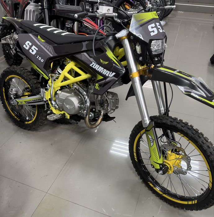 NEW‼️ Пітбайк ZUUMAV S5-125 , S5-150