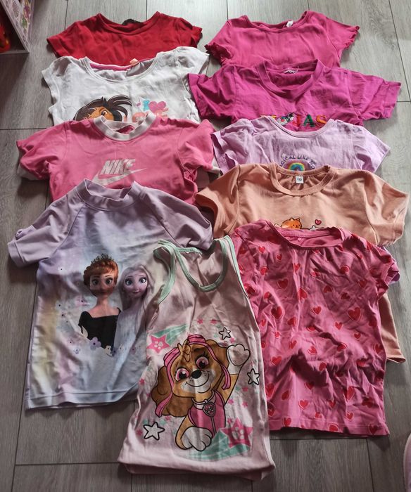 Paka ubrań dla dziewczynki 110