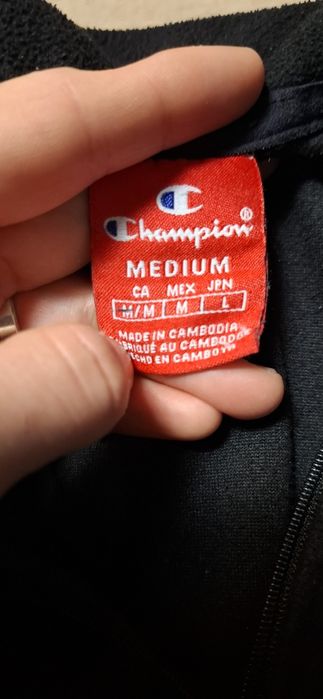 Polar damski Champion, bluza polarowa, logo