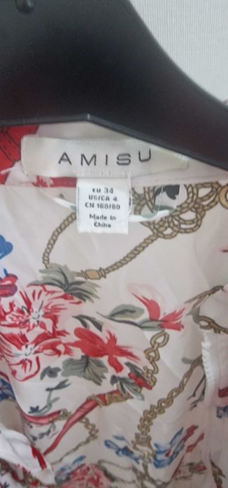 Bomber florido acetinado