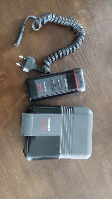 Zabytkowa stara golarka elektryczna PHILIPS antyk zabytek