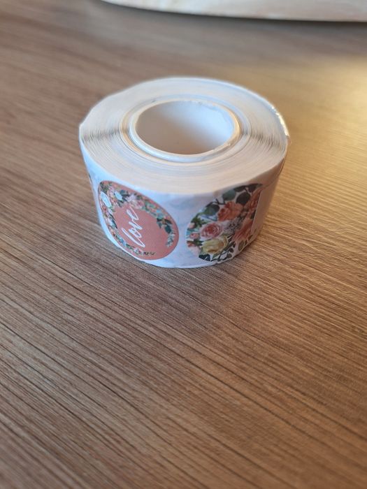 Naklejki ozdobne na rolce