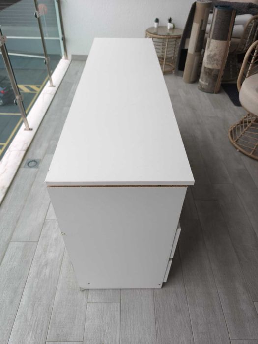 Cómoda IKEA KULLEN 6 gavetas 140x40x72 – para reparação / DIY
