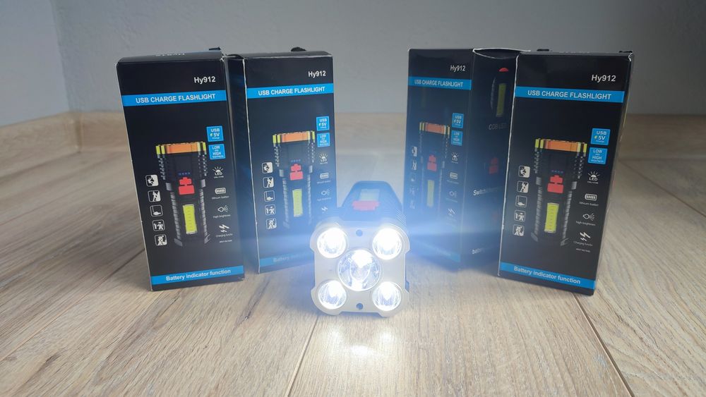 Ручний фонарик  з 5-LED.