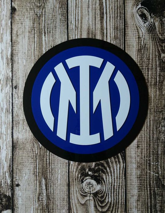 Herb Klubowy emblemat Inter Mediolan dekoracja na ścianę 3D prezent