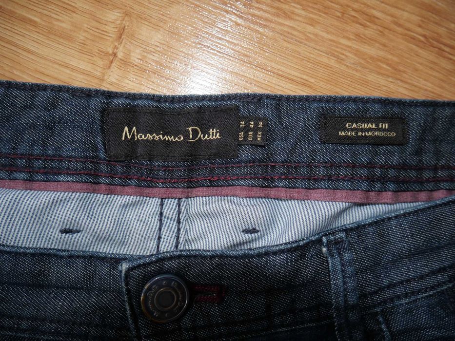 podnie Massimo Dutti rozm M/L casual fit jeans dżins