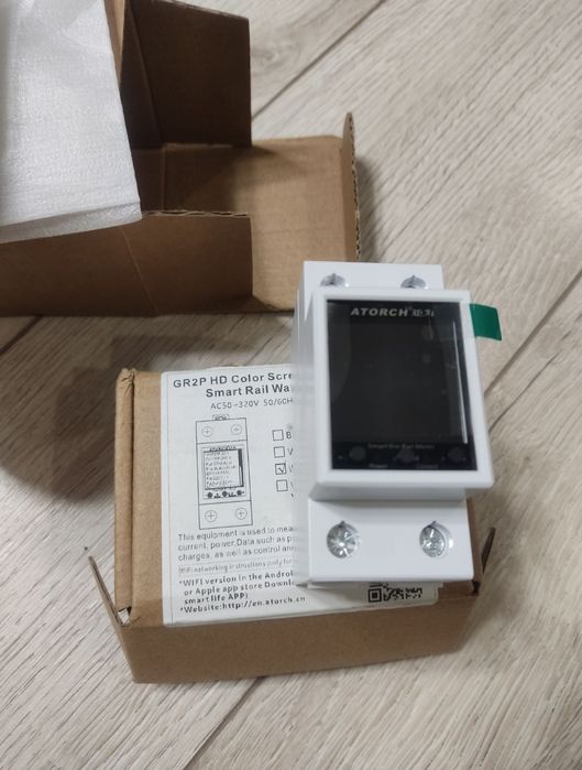 реле напряжения  Atorch GR2PWS WiFi  100A