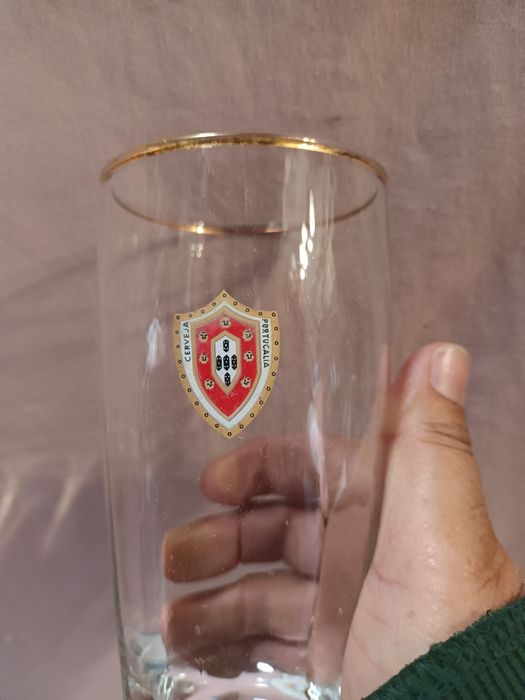INDISPONÍVEL Copo  cervejaria Portugália