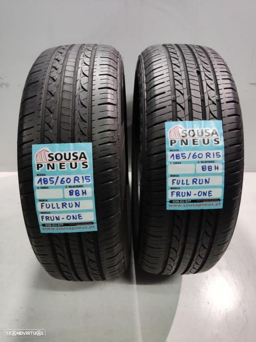 2 pneus semi novos 185-60r15 oferta dos portes
