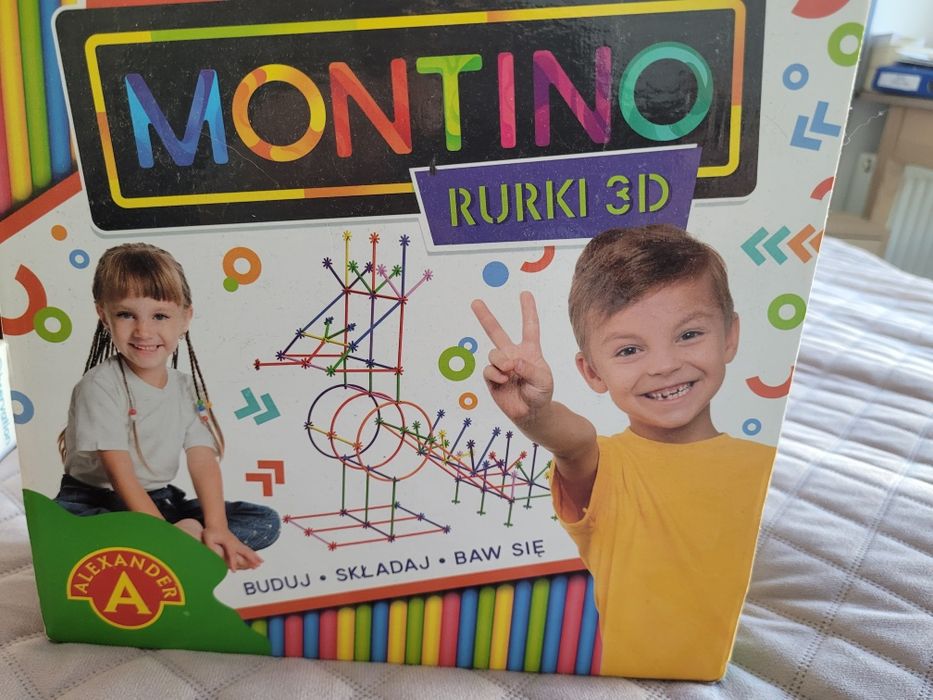 Zestaw gier, puzzli i zabawek edukacyjnych