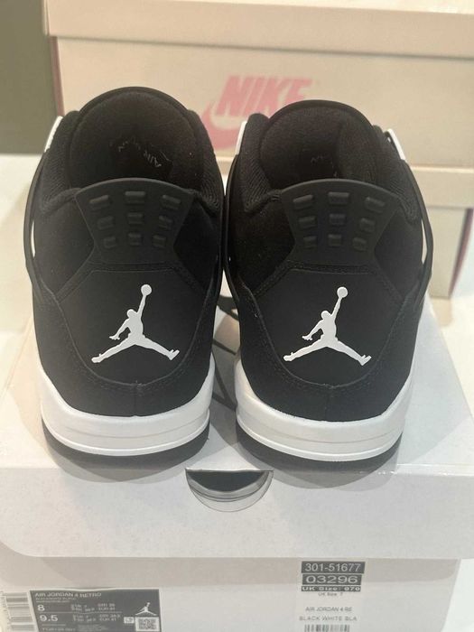 Jordan 4 Retro White Thunder R.43
