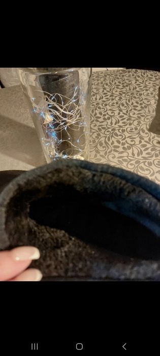 Botas pantufas preta