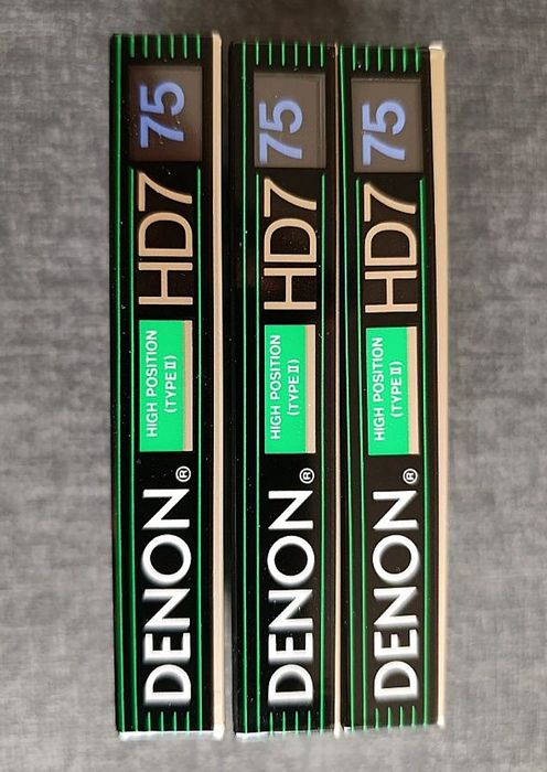Kaseta DENON HD 7 _75 PREMIUM Super Chrome Made in Japan