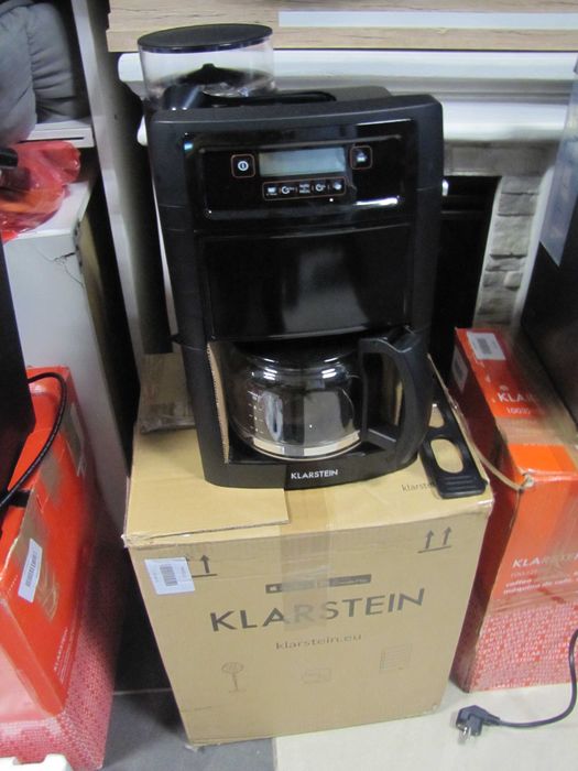 Ekspres do kawy z młynkiem na kawę ziarnistą Klarstein Aromatica