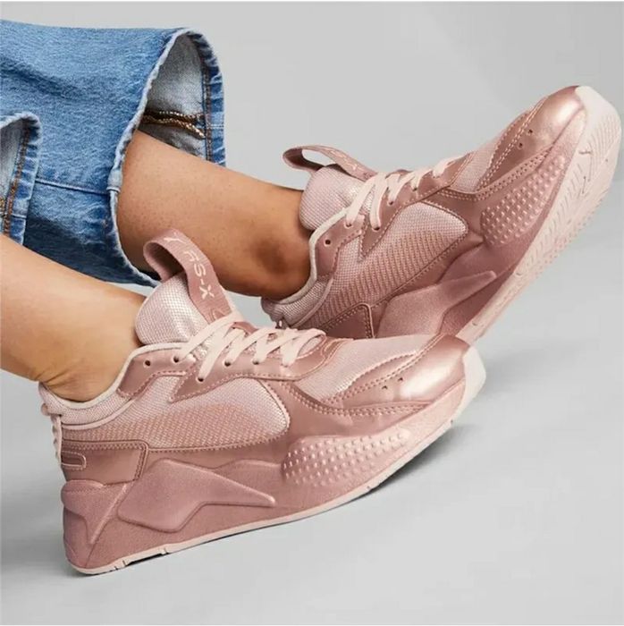 Жіночі яскраві кросівки Puma rs x cassia trinity