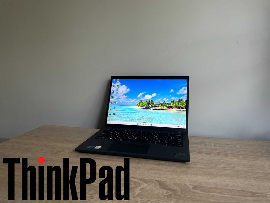 ThinkPad t14 G3 мат i7-1260p 12 ядер 16+ 512 rj45 Bat 8ч 1.4кг TypeC метал Гарантия Расрочка Беспл Дост