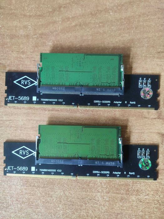 Pamięć RAM DDR5 + DIMM adaptery [2x8GB] 5600 MHz