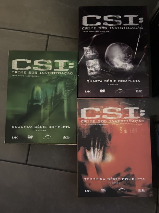 DVDS  serie CSI vendo series