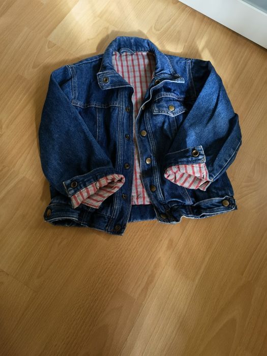 Kurtka jeansowa z podszewką