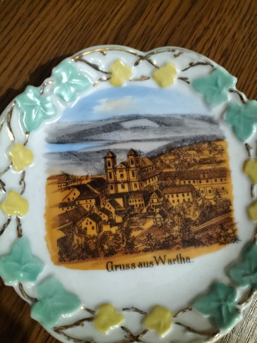 Porcelanowy talerzyk Bardo