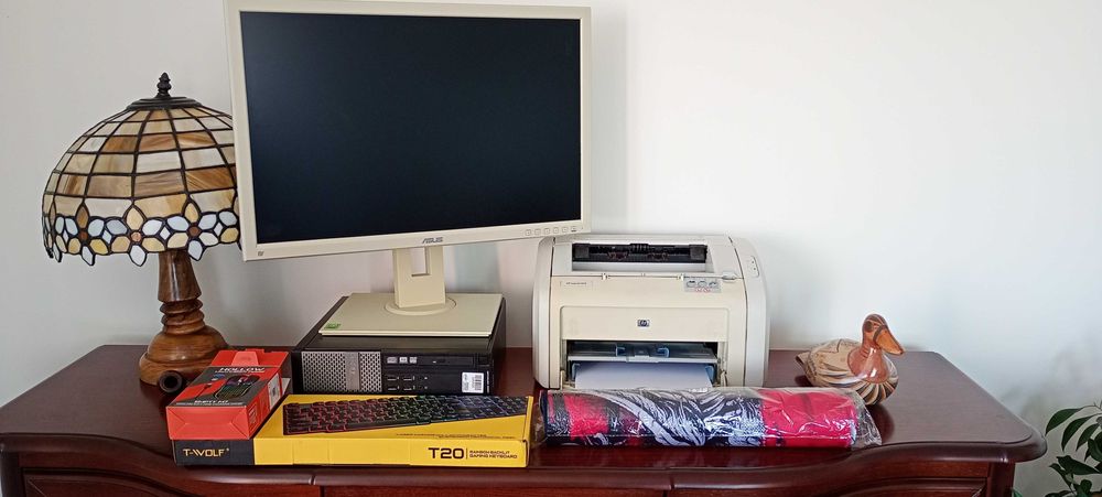 Zestaw komputer + monitor + drukarka i5 / 16 GB RAM /SSD Win 11 Office