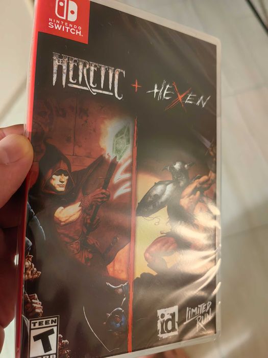 Unikat HERETIC i HEXEN PL Enhanced Edition Switch, wszystkie dodatki i mody LRG!