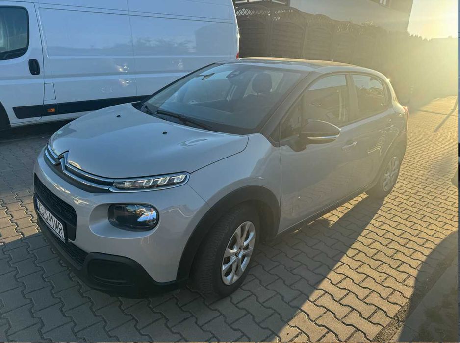 Citroen C3 2019, 93 tys. km, 1.2 benzyna, serwisowany