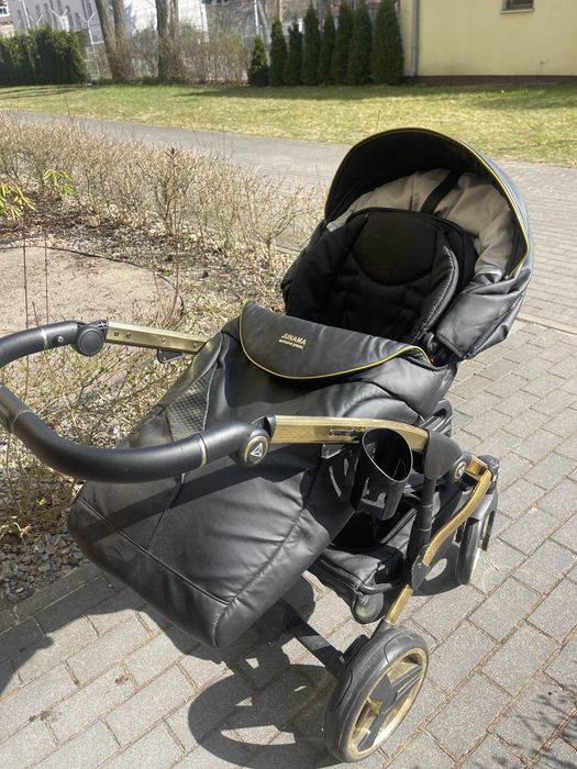Wózek Junama Diamond skóra 3w1