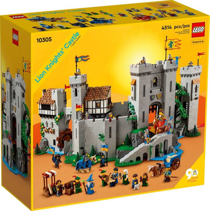 LEGO ICONS Zamek Rycerzy herbu Lew 10305.