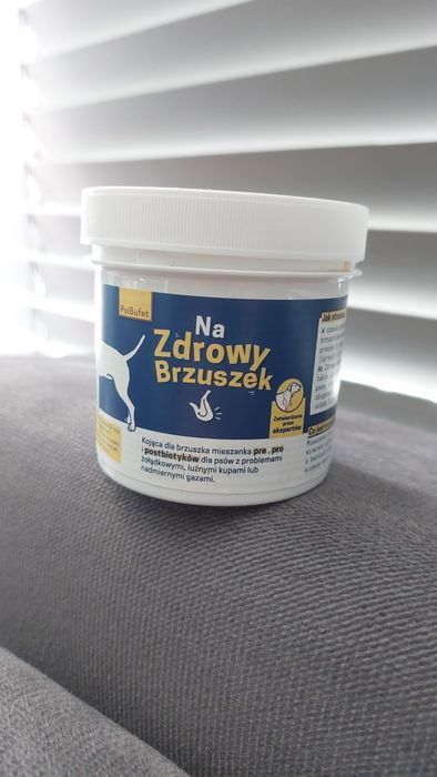 Psi Bufet Na zdrowy brzuszek - suplement dla psów, prebiotyki probiotyki postbiotyki
