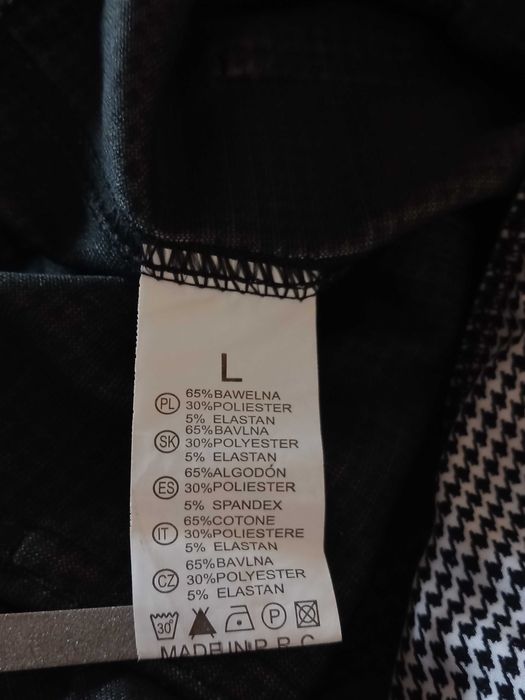 Ładne spodnie damskie " rybaczki " , rozmiar L / 40