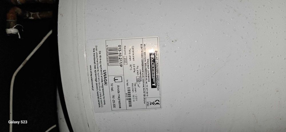 Sprzedam bojler elektryczny