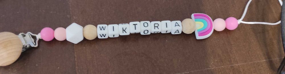 Zawieszka do smoczka WIKTORIA